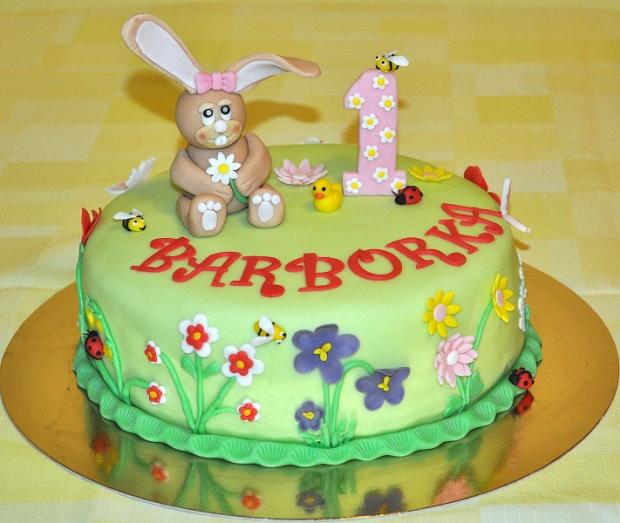 Zajko pre Barborku, torta, Torty so zvieratkami Zajko pre Barborku, torta, Torty so zvieratkami, wiwinka, 1