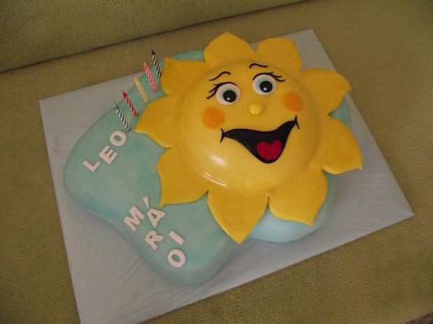 Slniečko na obláčiku pre LEA, torta, Ostané torty pre deti Slniečko na obláčiku pre LEA, torta, Ostané torty pre deti, leti, 1