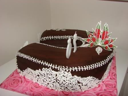 čokoládová podkova, torta, Narodeninové torty, zuzika1, 1