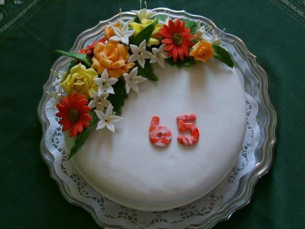 Narodeninová s kvetinkami, torta, Narodeninové torty, Natuska, 1
