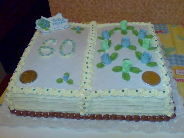 otvorená kniha k narodeninám, torta, Narodeninové torty, zabacka, 1