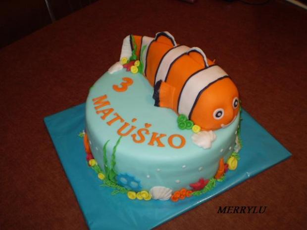 Nemo pre Matúška, torta, Ostané torty pre deti Nemo pre Matúška, torta, Ostané torty pre deti, Merrylu, 1
