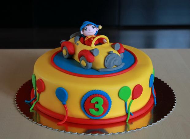 Noddy pre Tomíka :-), torta, Rozprávkové torty Noddy pre Tomíka :-), torta, Rozprávkové torty, jazvinka, 1
