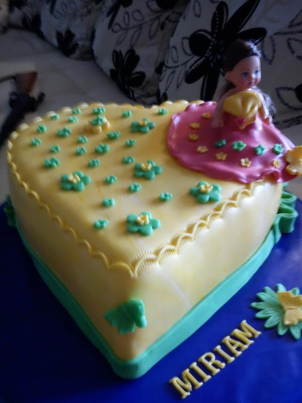 Srdiecko pre Miriamku, torta, Torty pre dievčatá, thyna17, 1