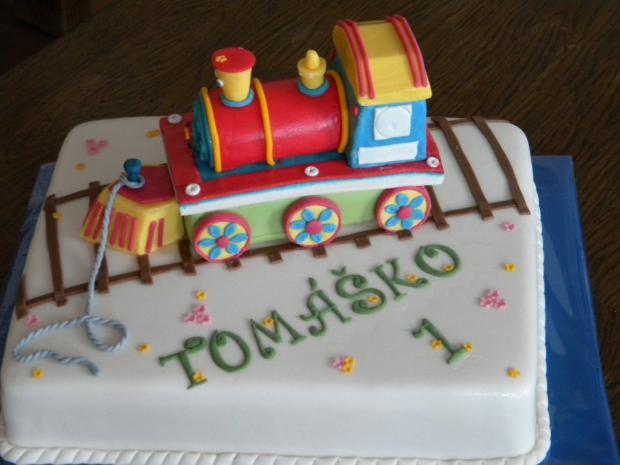 Vláčik, torta, Torty autíčka, vláčiky Vláčik, torta, Torty autíčka, vláčiky, Tonka 57, 1
