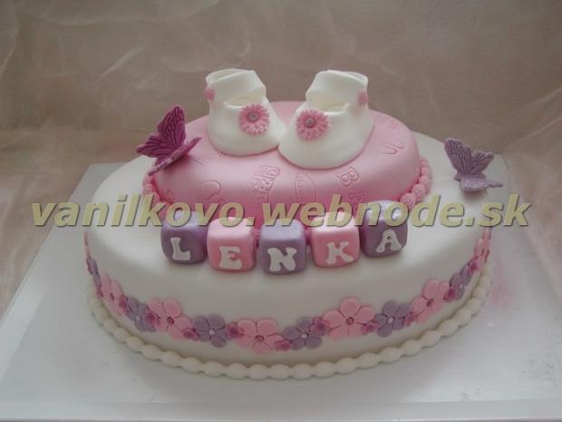 Krstiny Lenka, torta, Torty na krstiny Krstiny Lenka, torta, Torty na krstiny, , 1