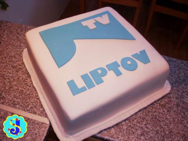 5 výročie televízie, torta, Narodeninové torty, Janka.S, 1
