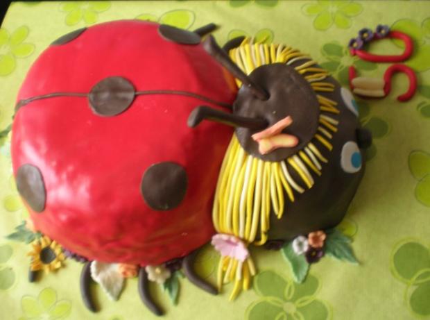 lienka na 50tku, torta, Torty so zvieratkami, kikusa23222, 1
