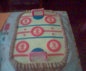 hokejový štadion, torta, Športové torty, MaJo1704, 1