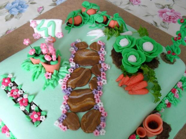 záhrada - detail 2, torta, Netradičné torty, Eva333, 1