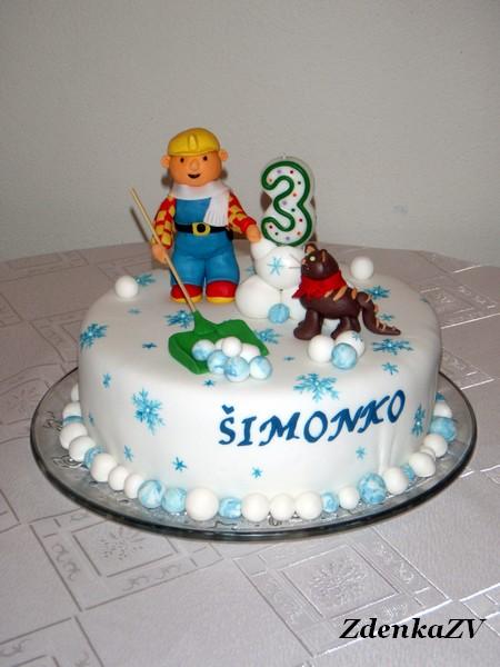 Bob staviteľ, torta, Rozprávkové torty, ZdenkaZV, 1