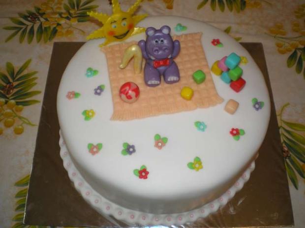 1 rok s hrosikom, torta, Torty so zvieratkami 1 rok s hrosikom, torta, Torty so zvieratkami, terrka80, 1