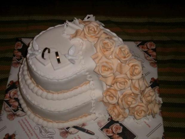svadobné slzy, torta, Svadobné torty, Zdenci, 1