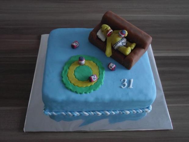 Homer s pivom :), torta, Narodeninové torty, ericca, 1