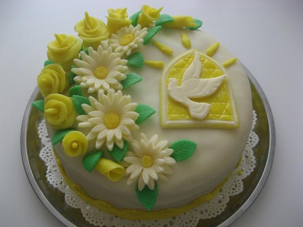 na birmovku, torta, Torty na cirkevné sviatky, katuska8057, 1