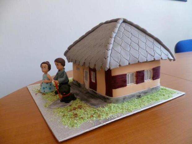 Dom zasa podľa skutočnosti, torta, Netradičné torty Dom zasa podľa skutočnosti, torta, Netradičné torty, adrianas, 1
