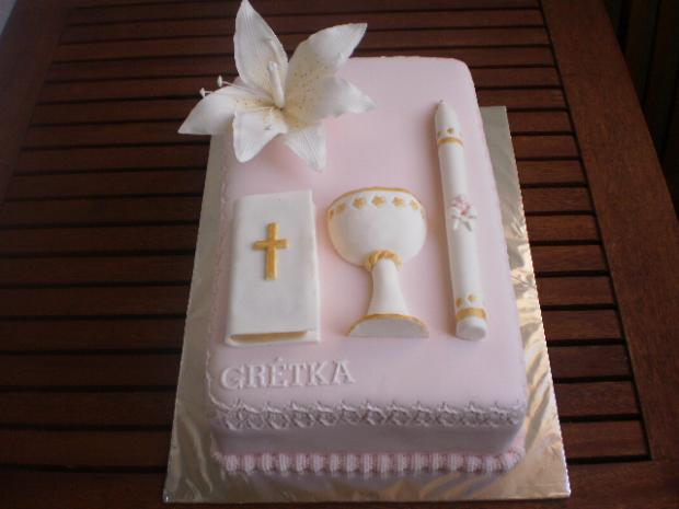 Na psp pre Grétku, torta, Torty na cirkevné sviatky, kacarina, 1