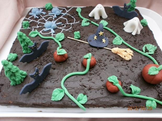 helloweensky koláčik do škôlky..., torta, Zákusky helloweensky koláčik do škôlky..., torta, Zákusky, kramky, 1