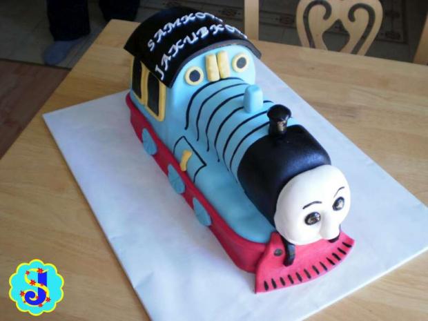Vláčik Tomáš, torta, Ostané torty pre deti, Janka.S, 1