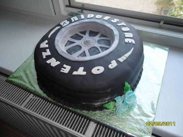 koleso formula 1, torta, Netradičné torty, Agnesa3131, 1
