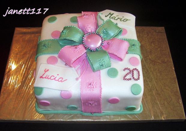Darček, torta, Narodeninové torty, janett117, 1