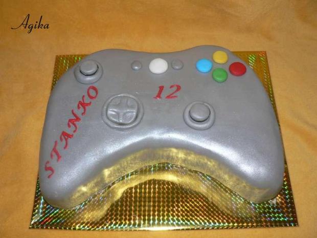 hracia konzola na x-box, torta, Netradičné torty, Agika, 1