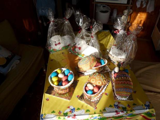 Veľkonočné sviatky, torta, olga, 1
