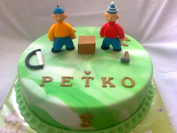 Pat a Mat, torta, Rozprávkové torty, alinka871, 1