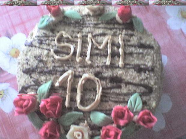 simonke -jedna z prvých, torta, Narodeninové torty, nana5, 1