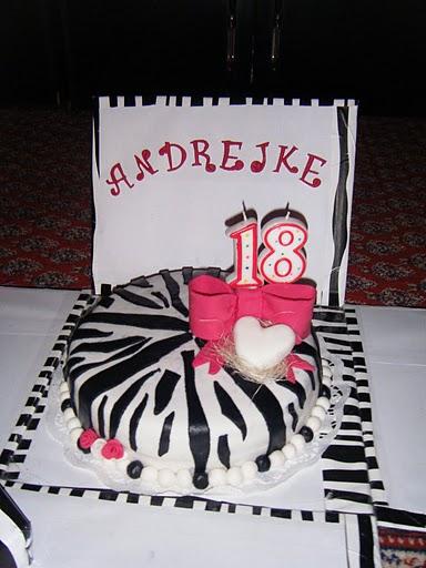 Zebria tortička:), torta, Narodeninové torty, Renky88, 1