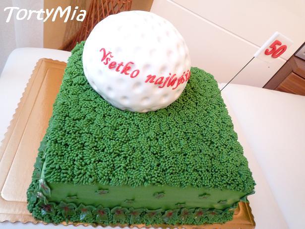 Golf, torta, Narodeninové torty, TortyMia, 1