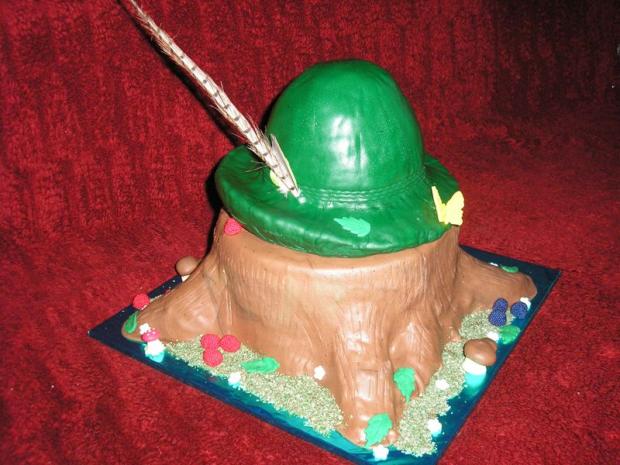 polovnicky klobuk, torta, Netradičné torty, Veresovci, 1