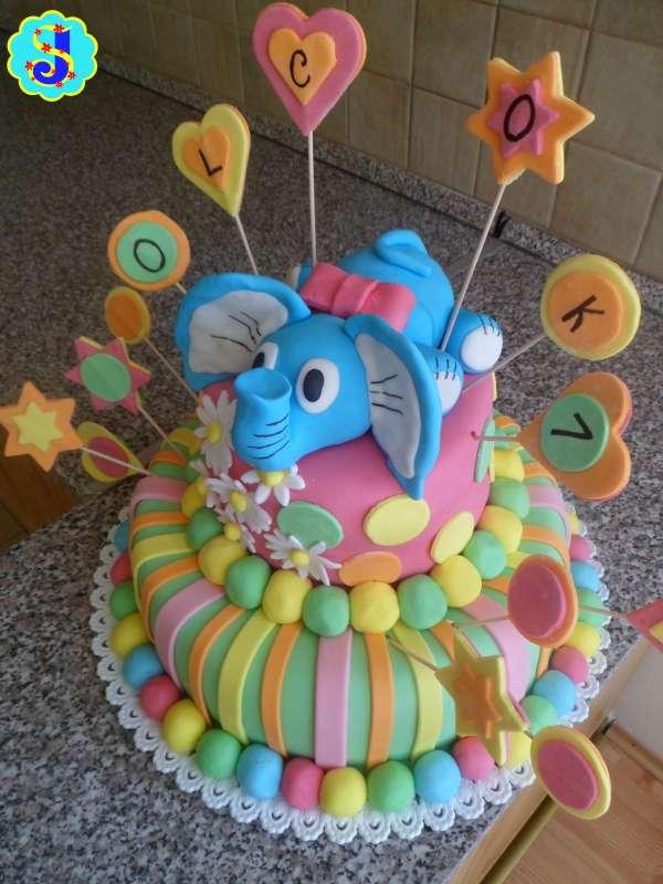 Sloník, torta, Torty so zvieratkami Sloník, torta, Torty so zvieratkami, Janka.S, 1