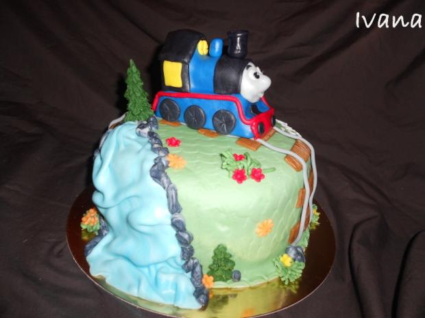 Vláčik Thomas, torta, Torty autíčka, vláčiky Vláčik Thomas, torta, Torty autíčka, vláčiky, Ivana111111, 1