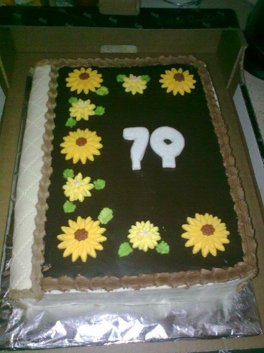 K 70. narodeninám, torta, Iffka, 1