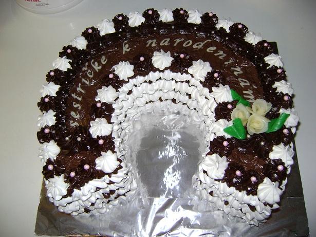 penova podkova, torta, Narodeninové torty penova podkova, torta, Narodeninové torty, zuzanka244, 1