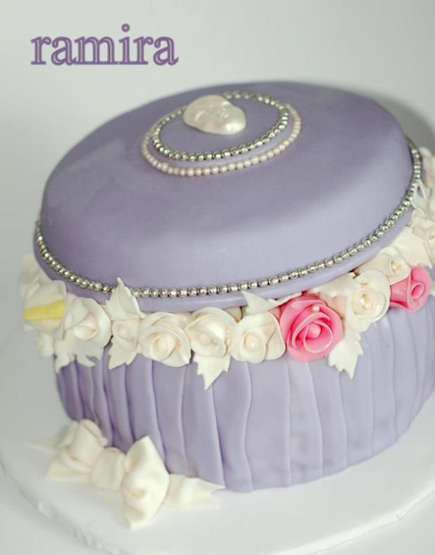 Ozdobná krabica, torta, Svadobné torty, ramira, 1