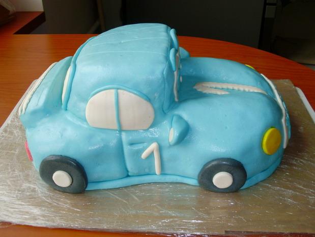 autíčko , torta, Torty autíčka, vláčiky, mona20, 1