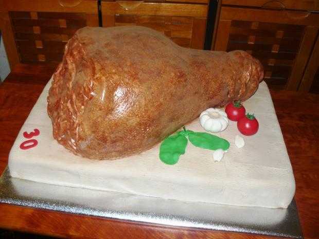 bravčové koleno, torta bravčové koleno, torta, MarikaFa, 1