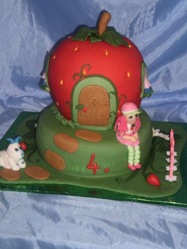 jahôdka, torta, Torty pre dievčatá jahôdka, torta, Torty pre dievčatá, akinom, 1