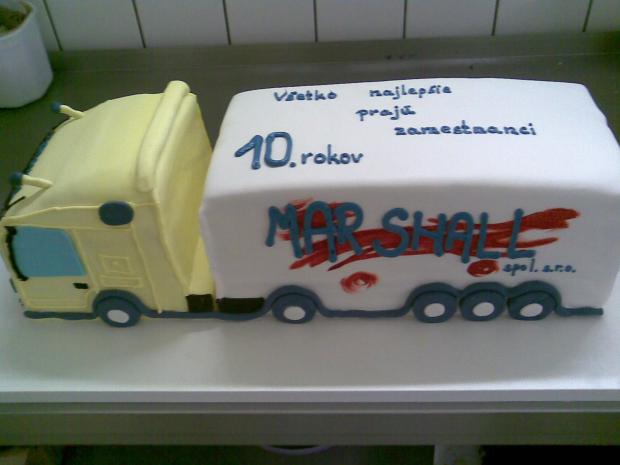 kamion, torta, Narodeninové torty kamion, torta, Narodeninové torty, Tina0, 1