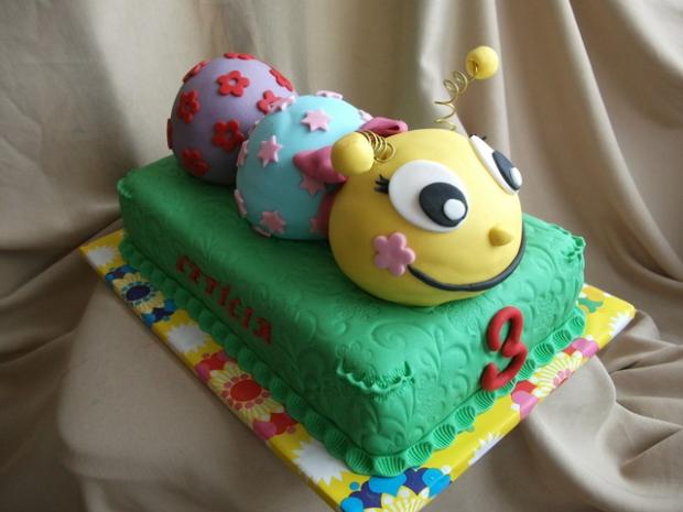 Vesela Husenička:-), torta, Ostané torty pre deti Vesela Husenička:-), torta, Ostané torty pre deti, Alenik, 1