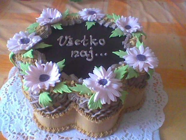 kvet, torta, Narodeninové torty, evickarios, 1