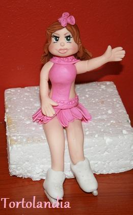 Krasokorčuliarka, torta, Ozdoby na torty, Aderiarleen, 1