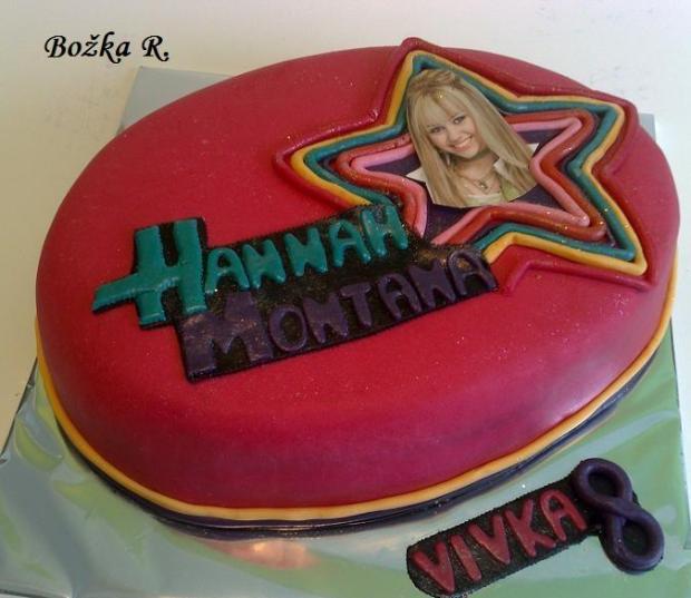 Hannah Montana, torta, Ostané torty pre deti Hannah Montana, torta, Ostané torty pre deti, Božka R., 1