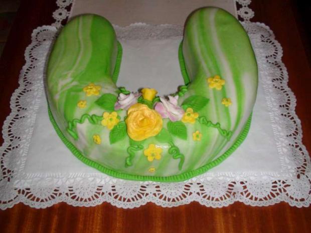 podkova, torta, Narodeninové torty podkova, torta, Narodeninové torty, Maria60, 1