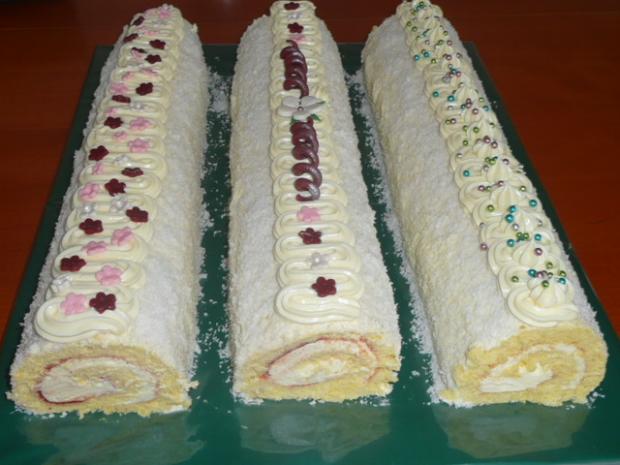 Roládky na svatbu, torta, Zákusky Roládky na svatbu, torta, Zákusky, m.vecernikova, 1
