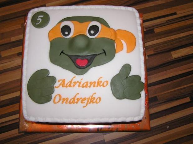 nindja, torta, Rozprávkové torty nindja, torta, Rozprávkové torty, Viera Mrvová, 1