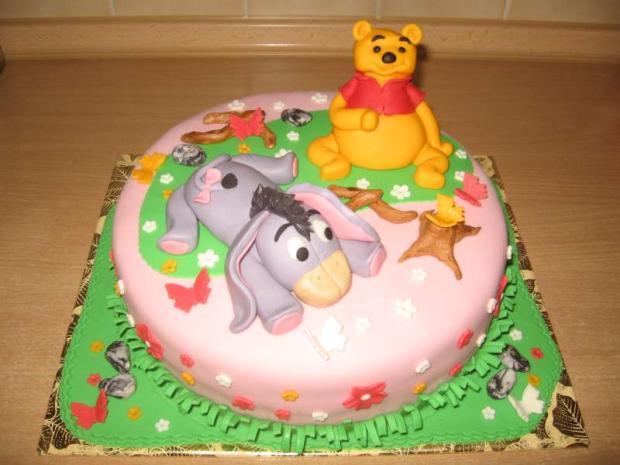 Macko Pooh, torta, Rozprávkové torty, gabrisova83, 1