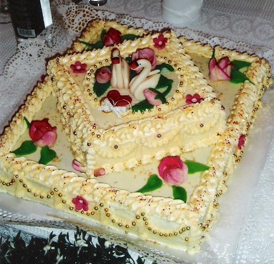 labute, torta, Svadobné torty labute, torta, Svadobné torty, Ivča-Turzovka, 1
